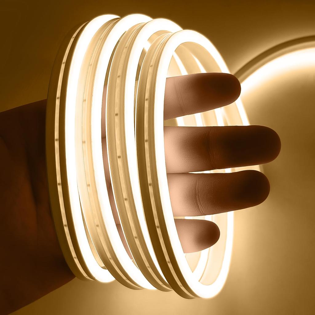 iNextStation LED Strip Lights, 2M USB, Waterproof, 5V, 3000K Warm White, High Brightness, Dimmable