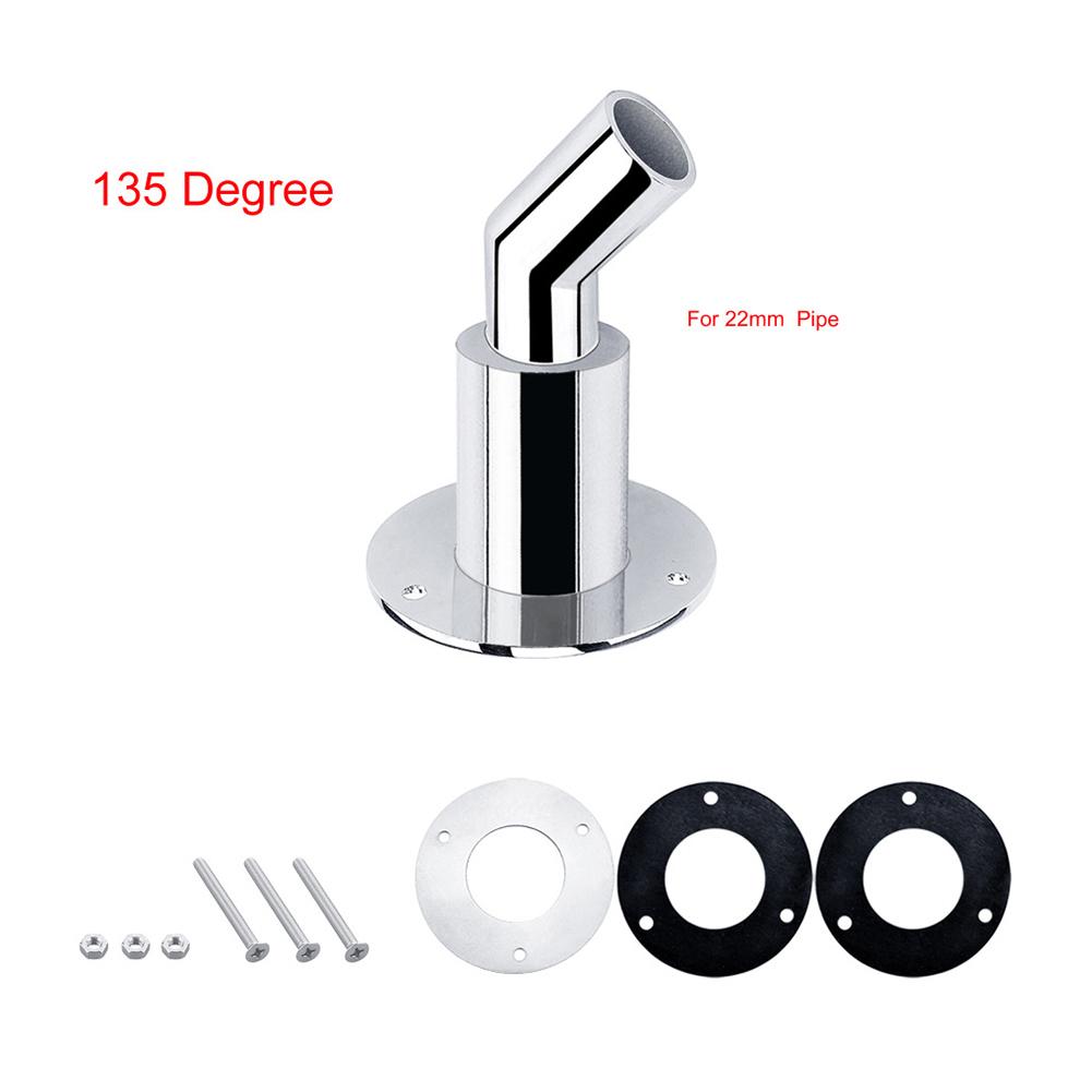 316 stainless steel exhaust pipe fitting with vent hole for marine applications compatible with 22mm24mm hose pipes