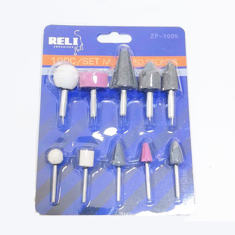 Red Corundum Grinding Wheel 6mm Shank | Metal & Ceramic Polishing Head