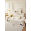 Sofa Cushion  Spring Anti-cat Scratch Universal Sofa Cover Towel Cream Wind Solid Color Sofa Blanket Cover