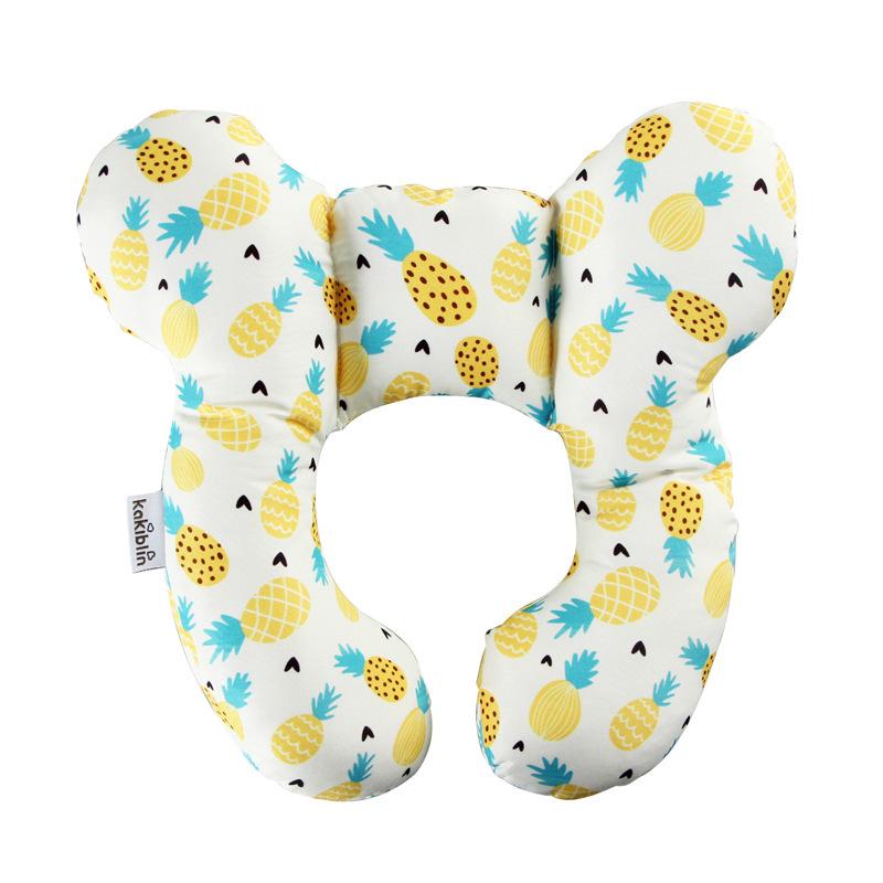 U-Shaped Head Support Pillow for Children's Car Seats and Strollers