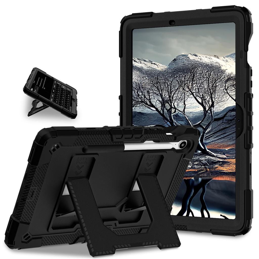 Stand Case for Samsung Tab S10 Lite S9 FE Tab A11 A9 Plus A9+ A11+ Tablet Case Heavy Duty Thick Shockproof Hard Cover