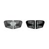 For BMW 1 Series F20 118i 120i 2011- Car Rear Window Louver Trim Cover Rear Shutter Side Triangular Body Kit Car Accessories