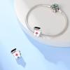 Charms Original Copper Plated Medical Staff'S White Teeth Beads Fit Bracelet Diy Fine Gift Women Delicate Jewelry
