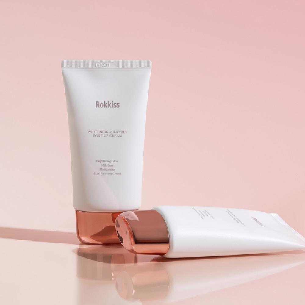 Rokkiss Whitening Milky Bly Tone Up Cream 50ml 2ea