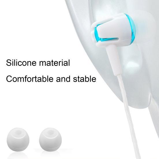 1Set Earphone In-ear Heavy Bass Built-in Microphone Fashion Wired Headset for Game