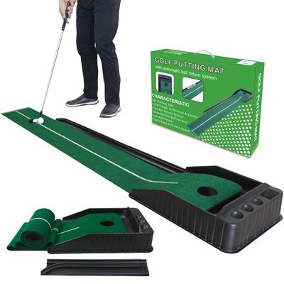 Golfová podložka KOFULL Indoor Golf s automatickým návratem golfová tréninková pomůcka pro domácí kancelářské použití na dvorku