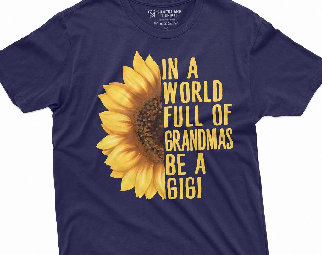 Grandmother Gigi T-shirt Grandma gift Nana Birthday funny Womens Unisex tee shirt funny shirt