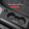 Carbon Fiber Cup Holder Trim for Skoda Octavia 2015-2020 Interiors