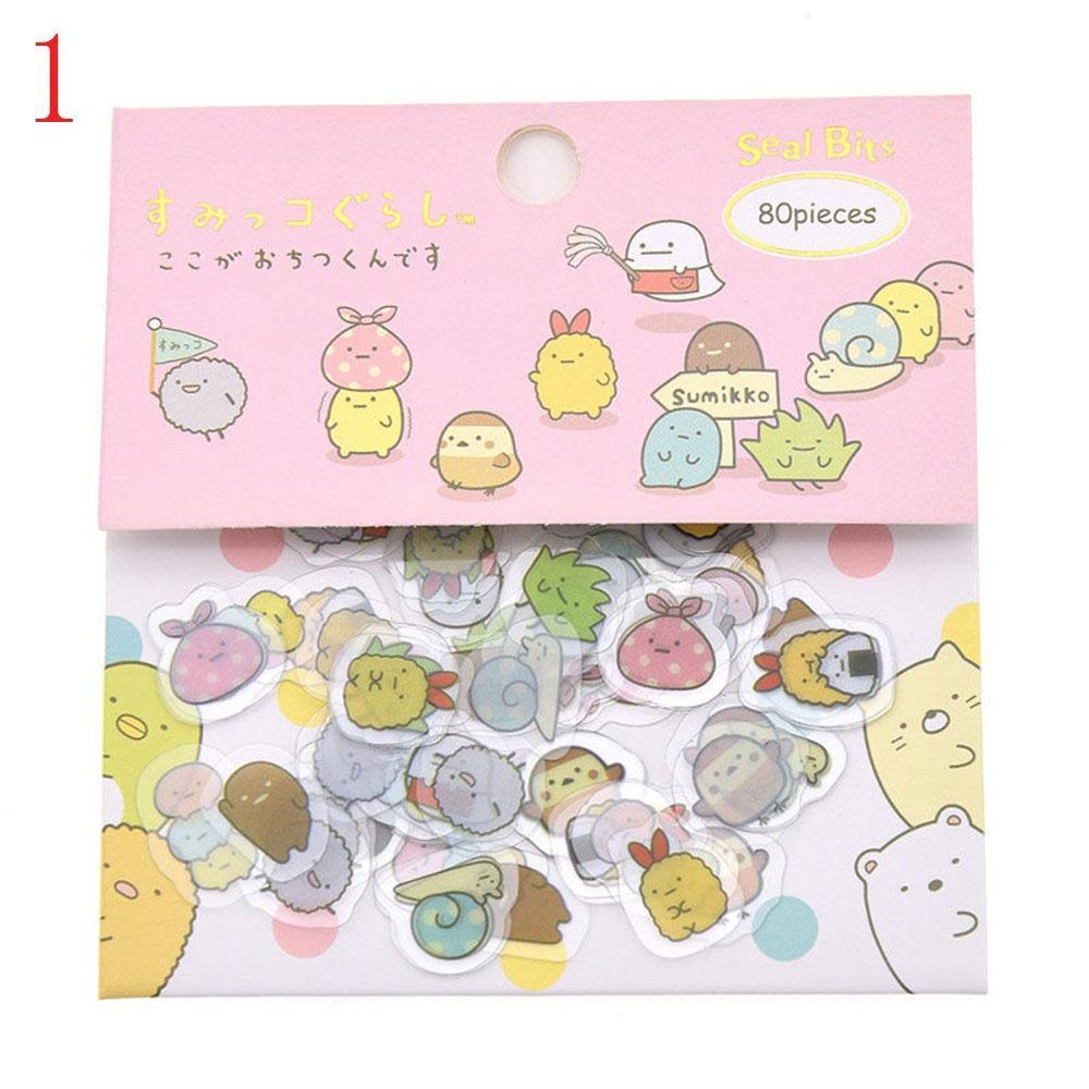 80 X Japanese Sumikko Gurashi Stickers Flakes Bag Sack Anlimal DIY Scrapbooking 80 X Japanese Sumikko Gurashi Stickers Flakes Bag Sack Anlimal DIY Scrapbooking