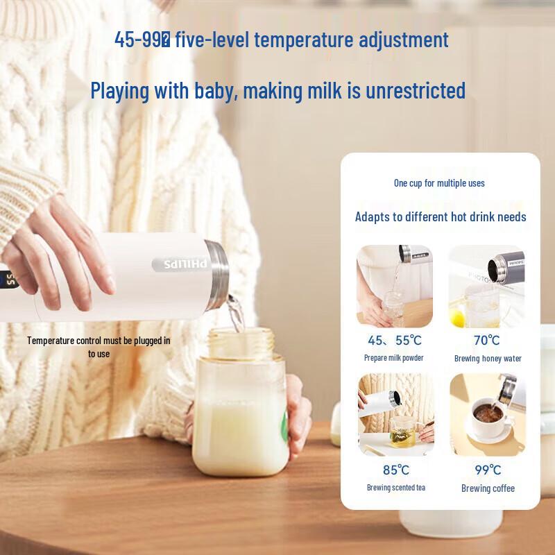 Philips Tragbarer Elektrischer Heiz- und Isolierbecher