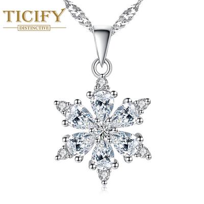 Lucky Snowflake Fashion Temperament ketting