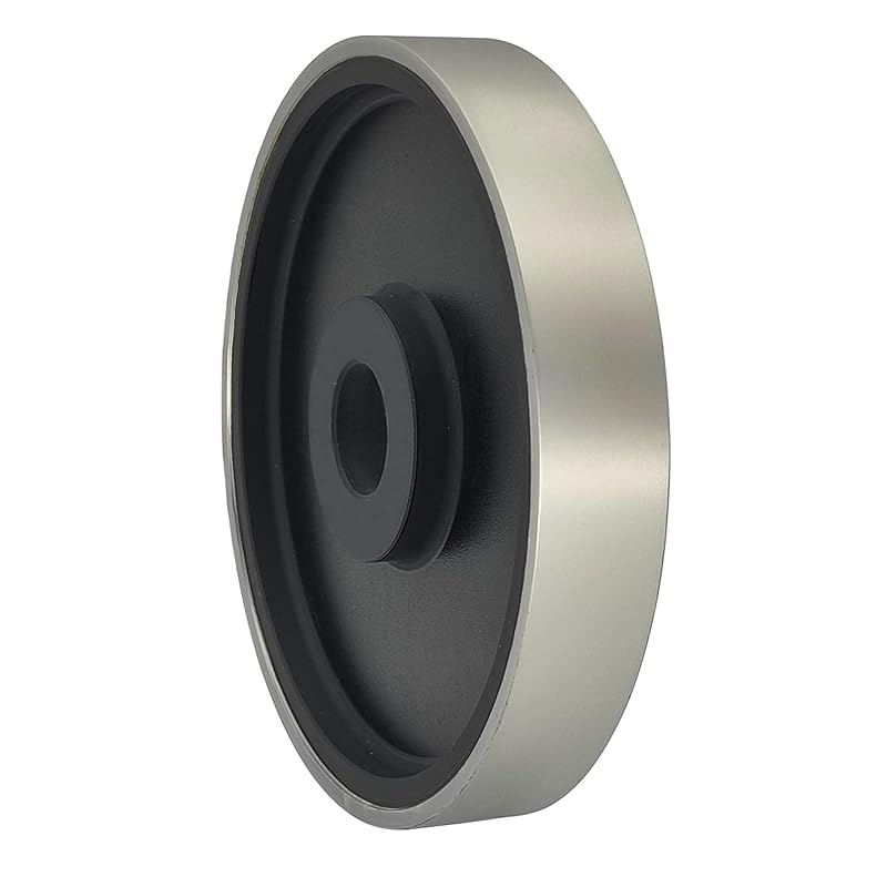 Diamond Lapidary Jewelry Grinding Wheel 6 Inch with 1 Inch Arbor Hole, Diamond Grinding Wheel for Gem, Marble, Granite, Glass, Ceramics, Cemented