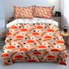 Floral and Sun Pattern Bedding Bedding Duvet Cover Set Duvet Cover Pillowcases (1 * Duvet Cover 2 * Pillowcases, Without Duvet Insert)