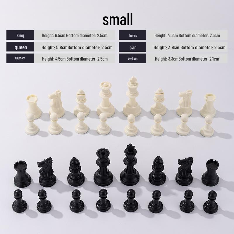 Portable Eco-friendly Travel Chess Set with International Design Portable Chess
