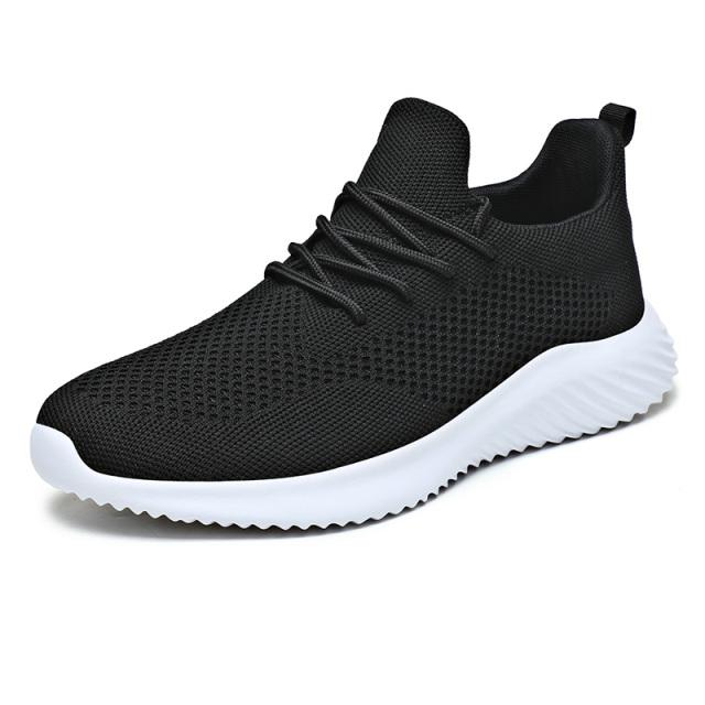 

Мужские кроссовки для бега, мужская спортивная обувь, классическая сетчатая дышащая повседневная обувь, мужские модные мокасины, легкие кроссовки 46