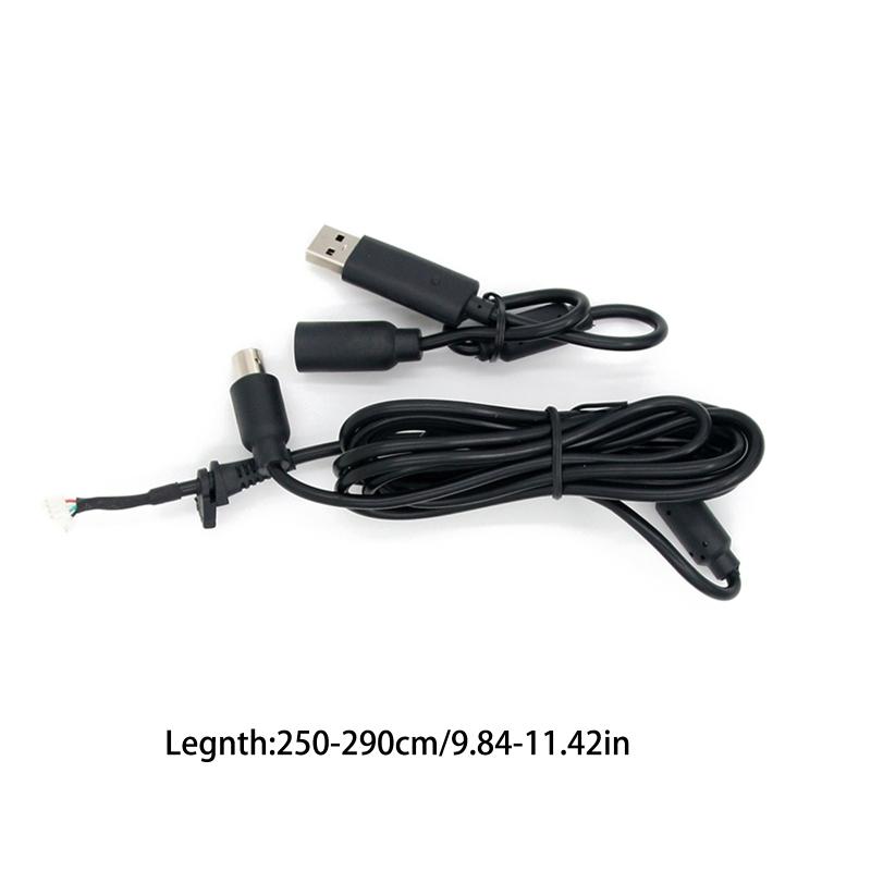 for Grey Black 4 Pin Wired Controller Interface Cable USB Breakaway Cable For 360 Wired Controller Accessories