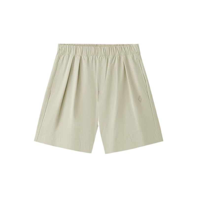 Skechers Mid Rise Solid Simple Fitting Casual Shorts Women shorts L226W111-00RE S