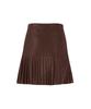 SOUP Faux Leather Pleated Skirt (Syasr36)
