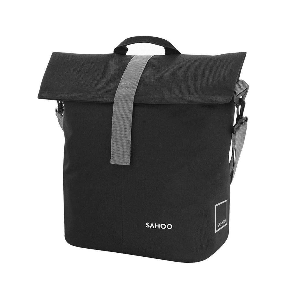 Bike Rear Seat Bag 14L Large Capacity Bicycle Rear Rack Bag Bike Pannier Crossbody Bag for Cycling Traveling Commuting