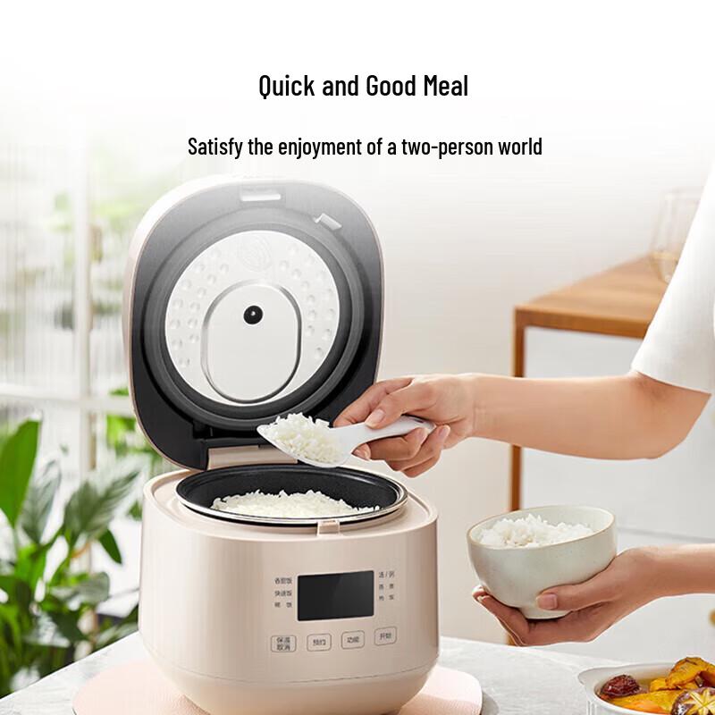 Midea 2L Mini Multi-Function Electric Rice Cooker CN Plug (adapter Included)