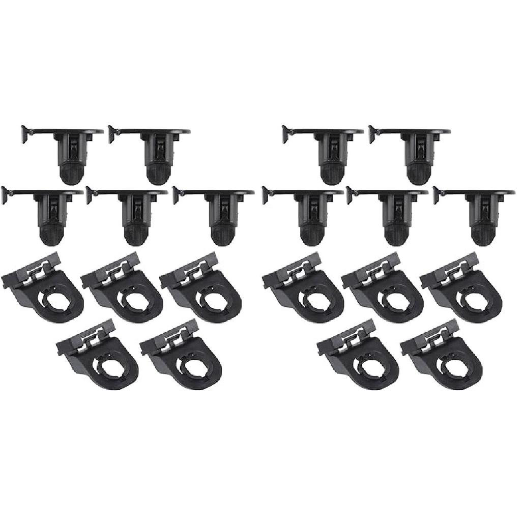 RLB-HILON 5 Sets Front Bumper To Fender Liner Clips Compatible With Toyota Camry Corolla Sienna Venza, For Lexus ES300H ES250 ES350, Liner Retainer
