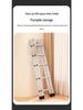 Galvanized Folding A-Frame Ladder: Double-Sided, Multifunctional, Thickened for Outdoor or Household Use