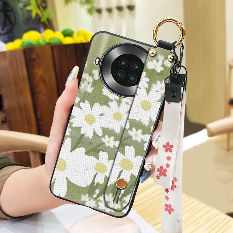 Soft Case Protective Phone Case For Cubot Note20 Anti-dust Back Cover Durable Wrist Strap Dirt-resistant Shockproof Ring