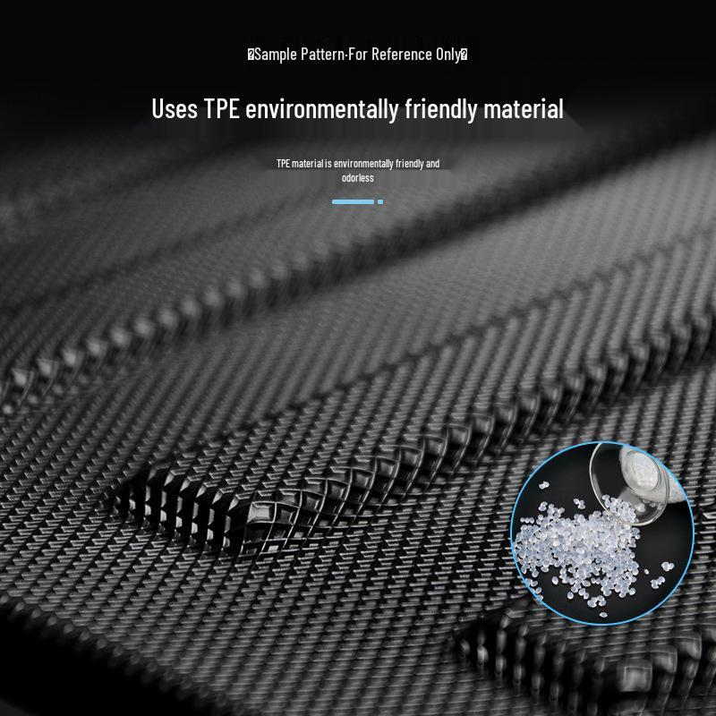 BYD Han L DM-i/EV TPE Floor & Trunk Mats - Eco-friendly, Waterproof, Carbon Fiber Design
