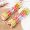 Percussion Orff Musical Instrument Rain Sound Tube Plastic Rain Sound Machine Sound Imitation Teaching Aids Music Classroom