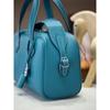 First layer TC cowhide Victoria 27cm bowling bag new leather large capacity tote bag portable shoulder bag