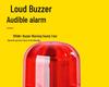 Adjustable Magnetic Rotating Alarm Light with Flashing and Sound, 12V/24V/220V