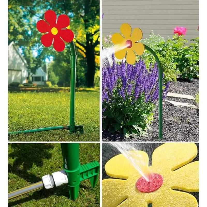 1PC Watering Sprinkler Flower Sprinkler Watering Rocking Flower Shaking Head Flower Dancing Sprinkler Plastic Material