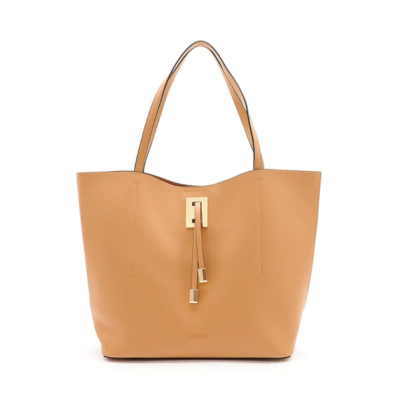 

[FIRANO] simple charm tote bag ladies filano 303142 beige