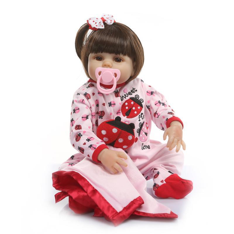NPK Silicone Baby Doll with Cute Animal Outfit - Children s Companion Toy & Birthday Gift
