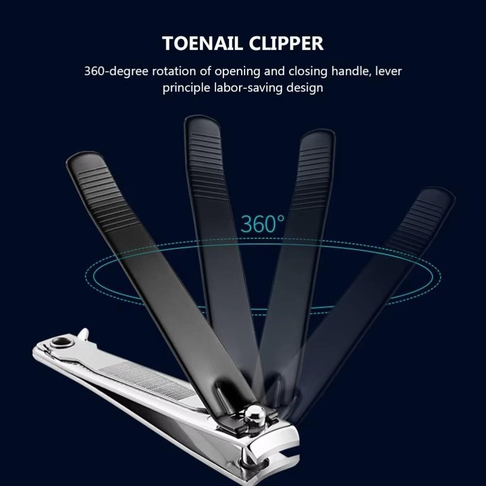 Stainless Steel Manicure Cutter 3 Sizes Toenail Trimmer Nail Cutting Pliers Toenail Clean