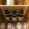 Kitchen Storage Tools Refrigerator Organizer Rack Inside Shelf Beer Wine Bottle Holder Rack Kitchen Storage Shelves Accessories