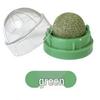 Self-Adhesive Rotating Catnip Lickable Toy Ball for Boredom Relief and Self-Play