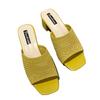 Fashion Women Slippers  Closed Toe Comfort Slippers Women Fashion  Outdoor Sandals Women Medium Heel Slippers