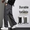 Yalu Men's Loose-Fit Pure Cotton Straight Cargo Pants