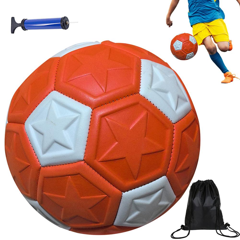 Sport Curve Swerve Football High Visibility Magic Football Toy Rubber Lines Recreational Soccer Balls Gift for Football Training