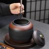 Dingle Zisha Purple Clay Tea Storage Jar