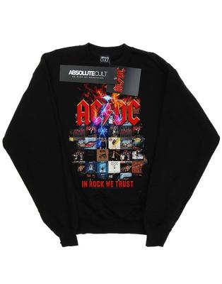 Mens In Rock We Trust Album Cover Sweatshirt