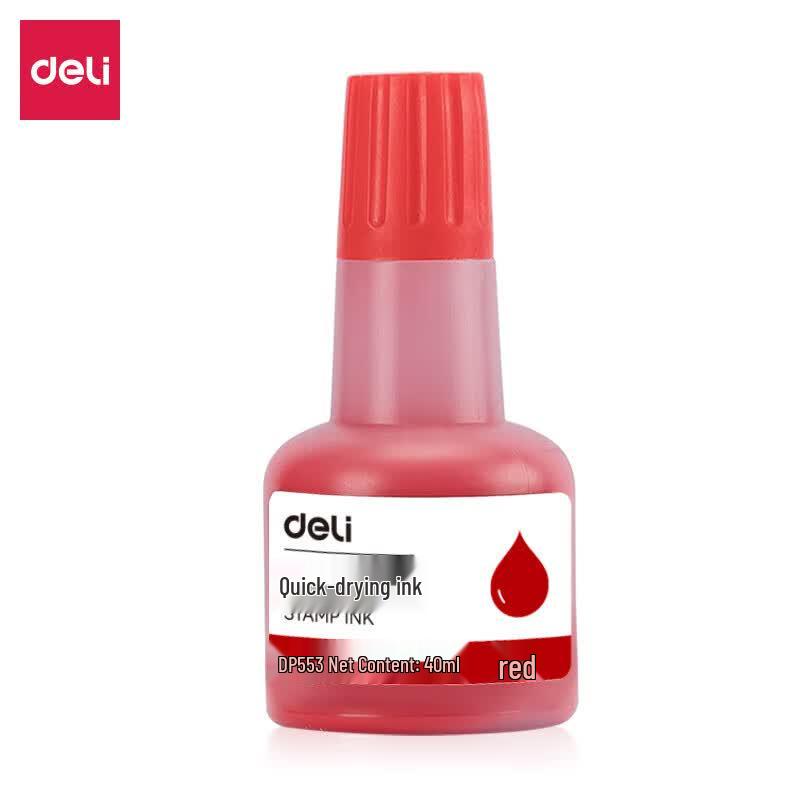 Deli Quick-Dry Stamp Pad Ink