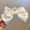 Fashion Women Bow Hairpin Korean Version Of Solid Color Butterfly Satin Hair Clips Girls Hair Accessories Headwear
