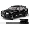Diecast Metal Toy Car 1/20 for Rolls-Royce Cullinan SUV Off-Road Alloy Model Car Simulation Sound Light Toy for Kids