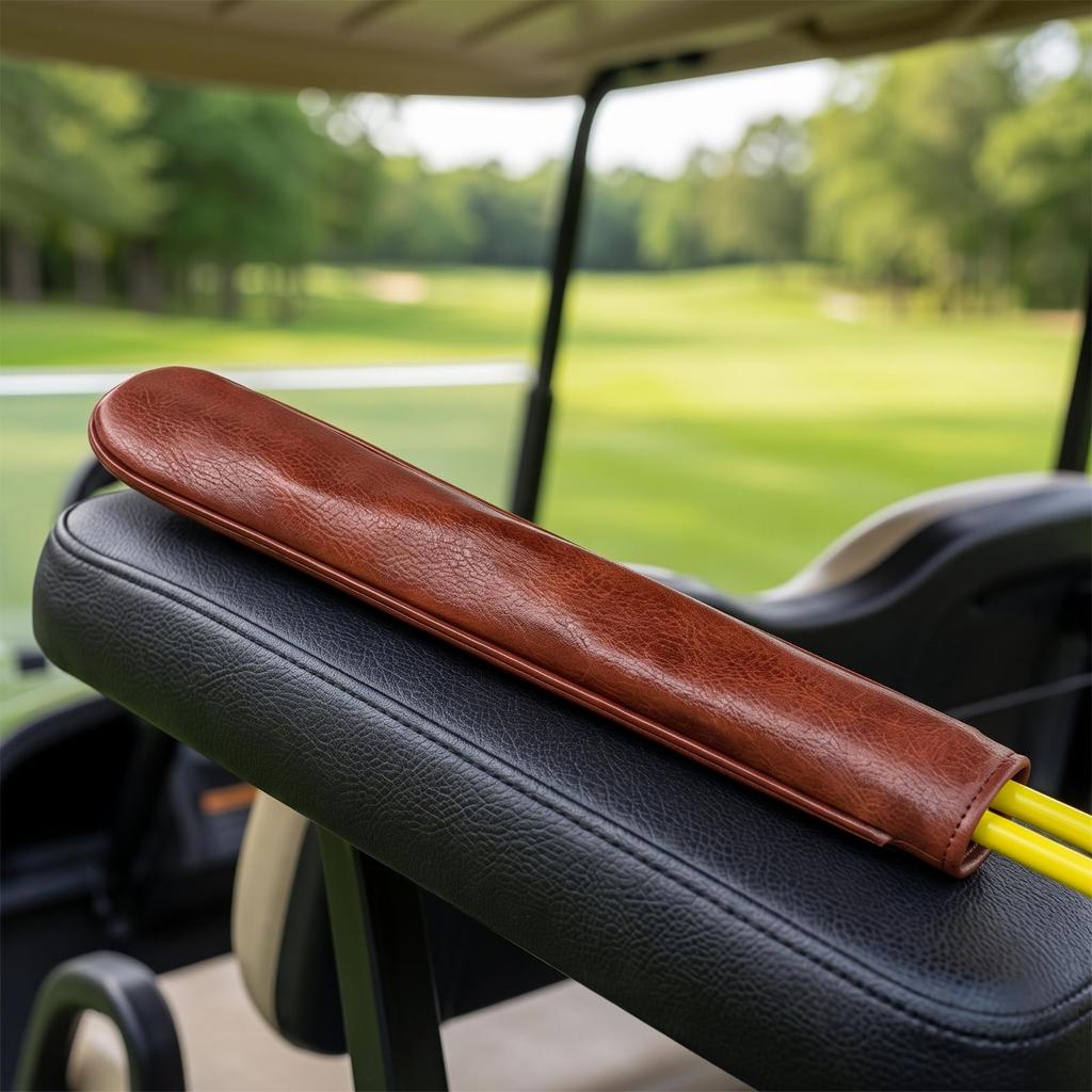 Alignment Stick Protector Wipe-Clean Direction Rod Cover Slim for Golfers
