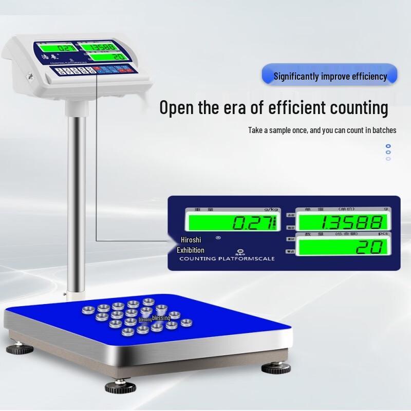Haozhan Commercial High-Precision Platform Scale 1000kg