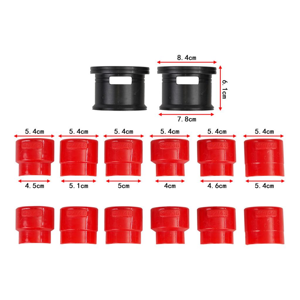 Universals Motorrad-Gabeldichtungstreiber-Werkzeugsatz Gabeldichtungsinstallateur-Treibersatz 35-50 mm Motorrad-Reparaturwerkzeug