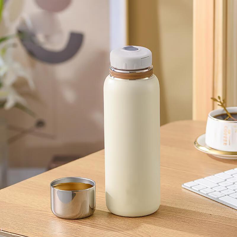 YOTU Ceramic-Lined Stainless Steel Tea Tumbler